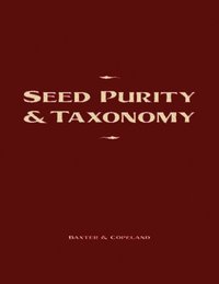 bokomslag Seed Purity and Taxonomy
