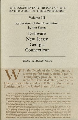 bokomslag Ratification by the States Delaware Vol 111