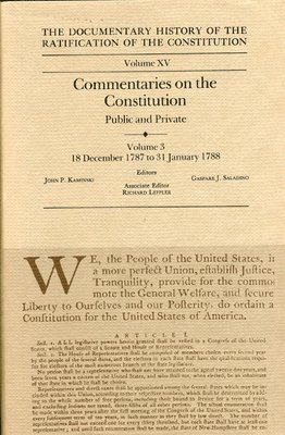 Commentaries on the Constitution Vol 3