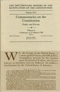 bokomslag Commentaries on the Constitution Vol 4