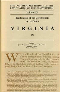 bokomslag Ratification by the States Virginia Vol 2