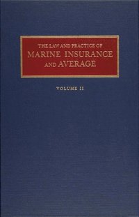 bokomslag Law and Practice of Marine Insurance and Average Set