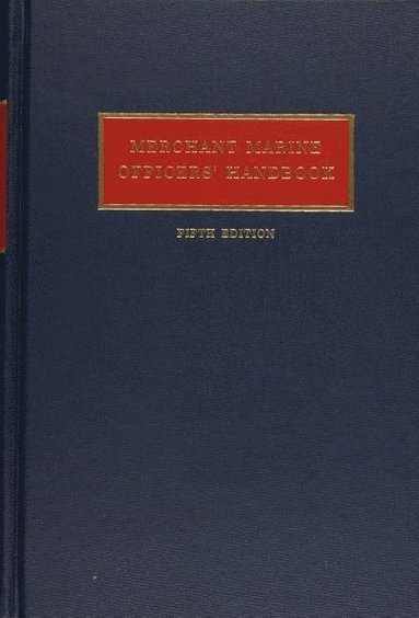 bokomslag Merchant Marine Officers' Handbook