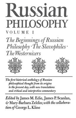 bokomslag Russian Philosophy V1