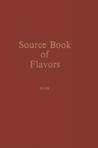 bokomslag Source Book Of Flavors