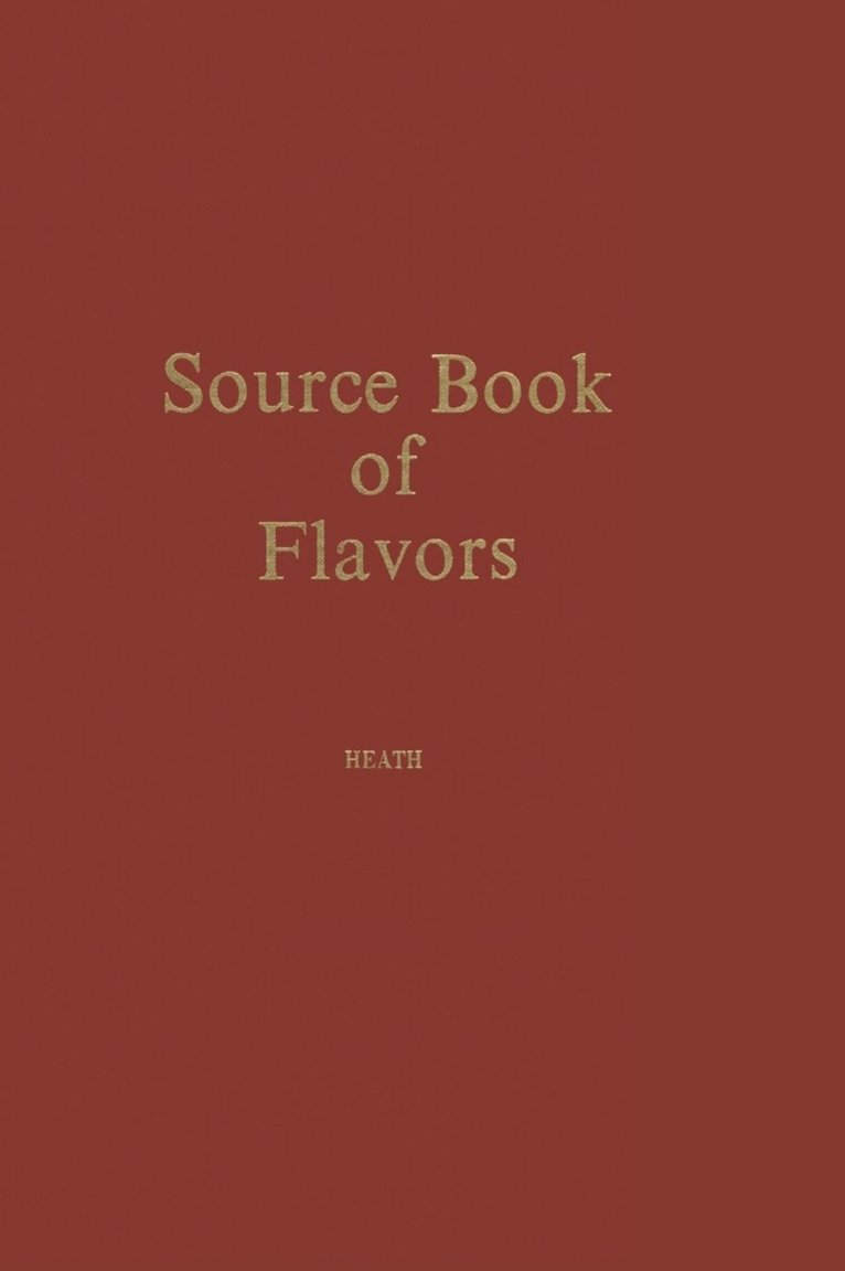 Source Book Of Flavors 1