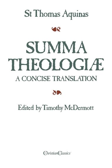 bokomslag Summa Theologiae: A Concise Translation