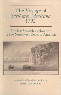 bokomslag Voyage Of Sutil And Mexicana, 1792