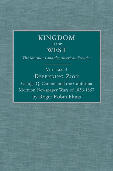 Roger Robin Ekins - Defending Zion, Inbunden