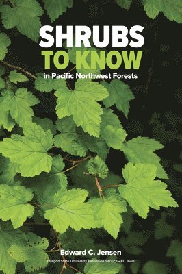 Edward C. Jensen - Shrubs to Know in Pacific Northwest Forests, Häftad