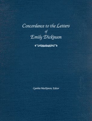 bokomslag Concordance to the Letters of Emily Dickinson