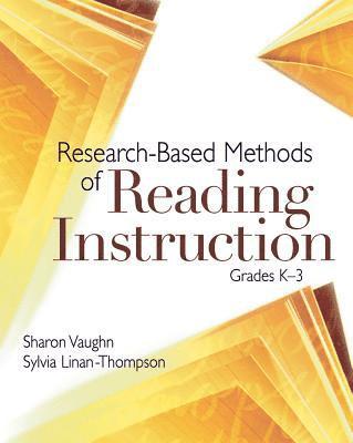 Sharon Vaughn, Sylvia Linan-Thompson - Research-Based Methods of Reading Instruction, Grades K-3, Häftad