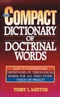 bokomslag Compact Dictionary of Doctrinal Words