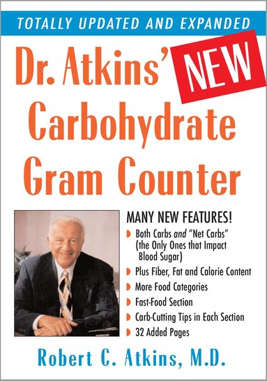 Robert C. Atkins - Dr. Atkins' New Carbohydrate Gram Counter, Häftad