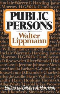 bokomslag Public Persons