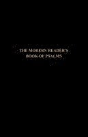 bokomslag Modern Reader's Book of Psalms