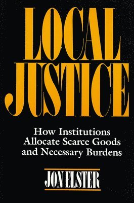 bokomslag Local Justice