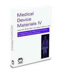 bokomslag Medical Device Materials IV