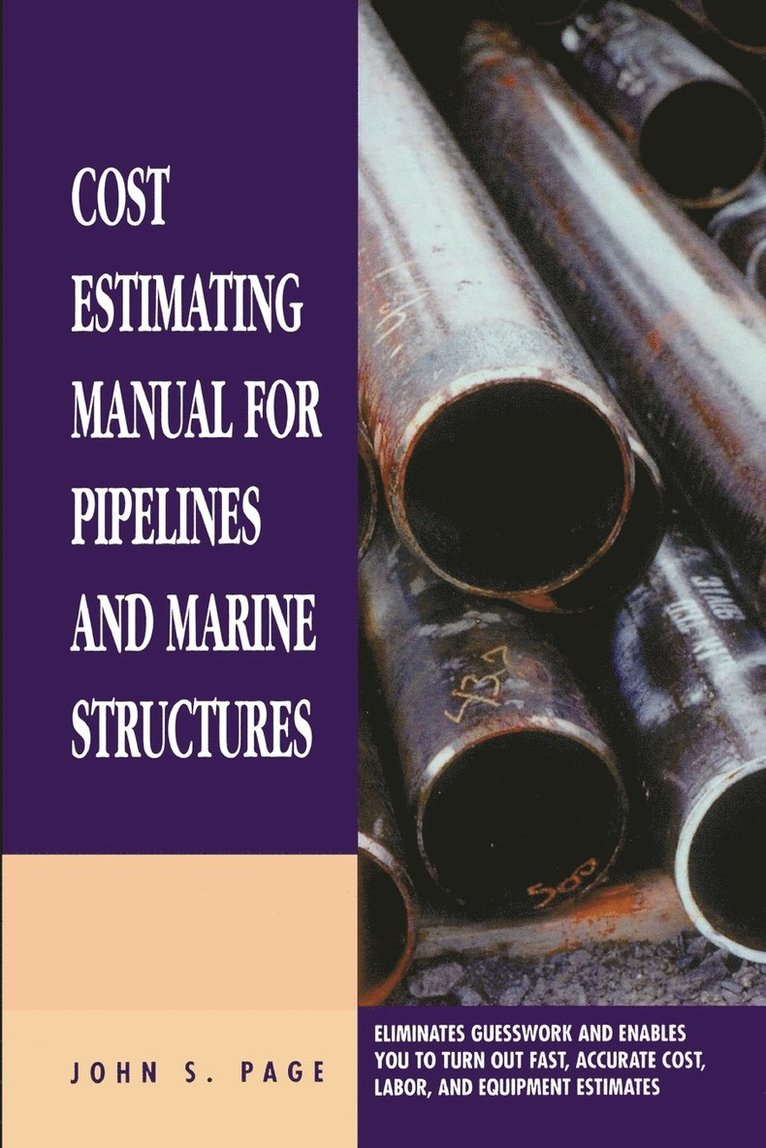 Cost Estimating Manual for Pipelines and Marine Structures 1