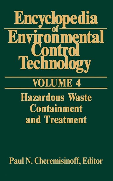 bokomslag Encyclopedia of Environmental Control Technology: Volume 4