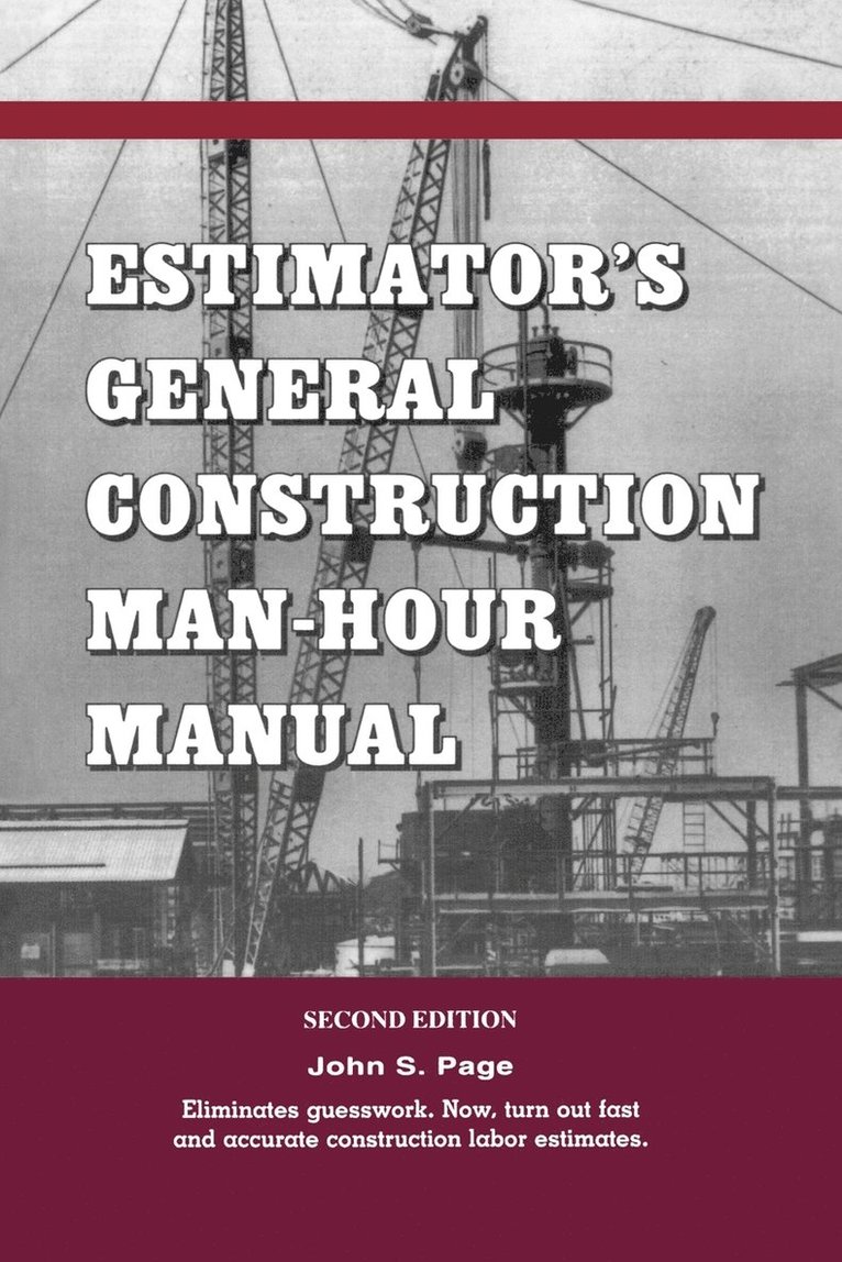 Estimator's General Construction Manhour Manual 1