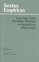 bokomslag Sextus Empiricus: Selections from the Major Writings on Scepticism, Man, and God