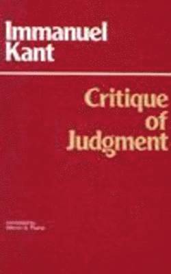 Critique of Judgment 1
