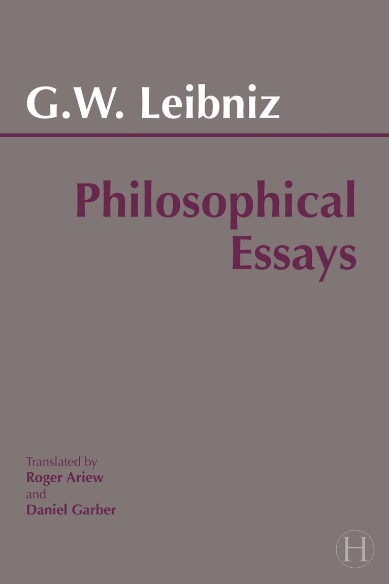 Leibniz: Philosophical Essays 1