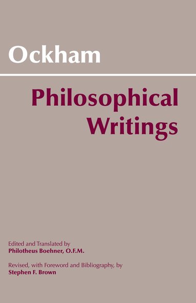 bokomslag Ockham: Philosophical Writings