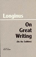 bokomslag On Great Writing (On the Sublime)