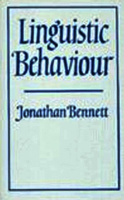 Linguistic Behaviour