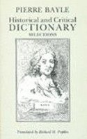 bokomslag Historical and Critical Dictionary
