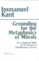 bokomslag Grounding for the Metaphysics of Morals