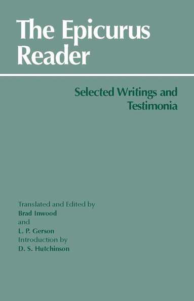 Epicurus, Lloyd P. Gerson - Epicurus Reader, Häftad