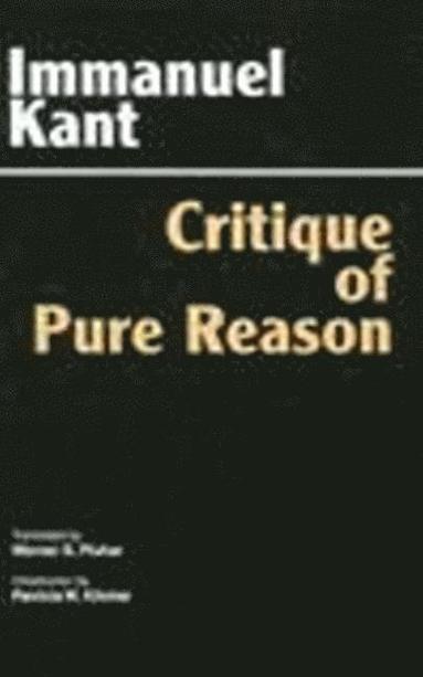 bokomslag Critique of Pure Reason