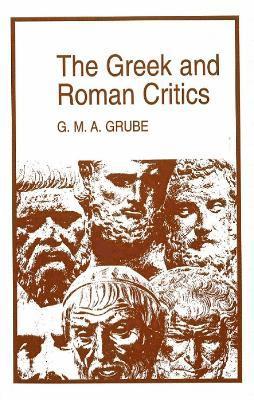 The Greek and Roman Critics 1