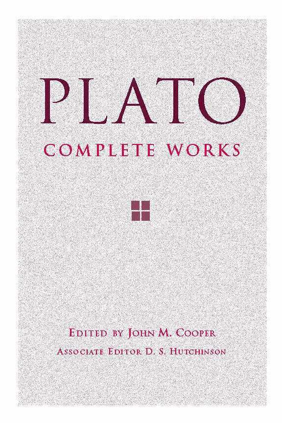 Plato: Complete Works 1