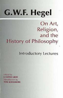 bokomslag On Art, Religion, and the History of Philosophy
