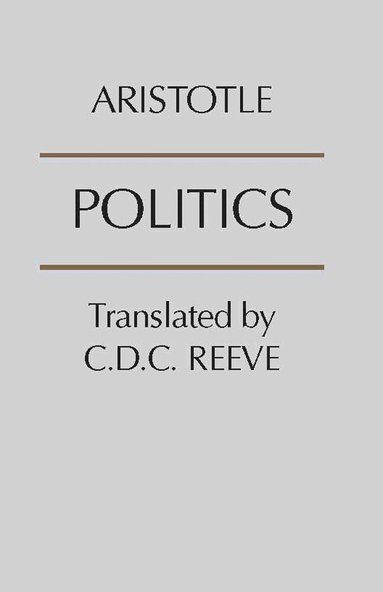 Aristotle - Politics, Häftad