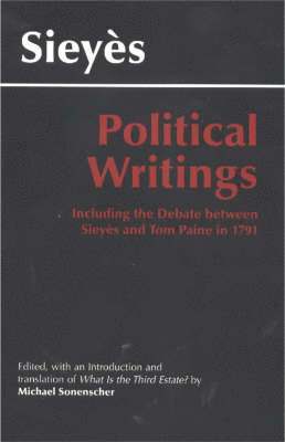 bokomslag Sieyès: Political Writings