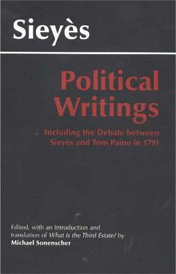 bokomslag Sieys: Political Writings
