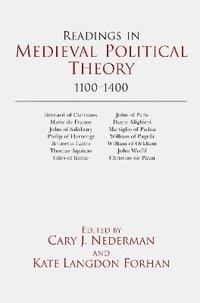 bokomslag Readings in Medieval Political Theory: 1100-1400