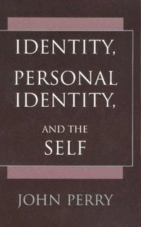 bokomslag Identity, Personal Identity and the Self