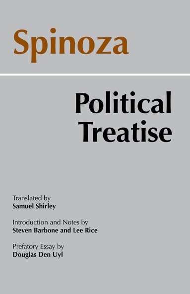 Baruch Spinoza - Spinoza: Political Treatise, Häftad