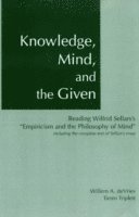 bokomslag Knowledge, Mind & the Given