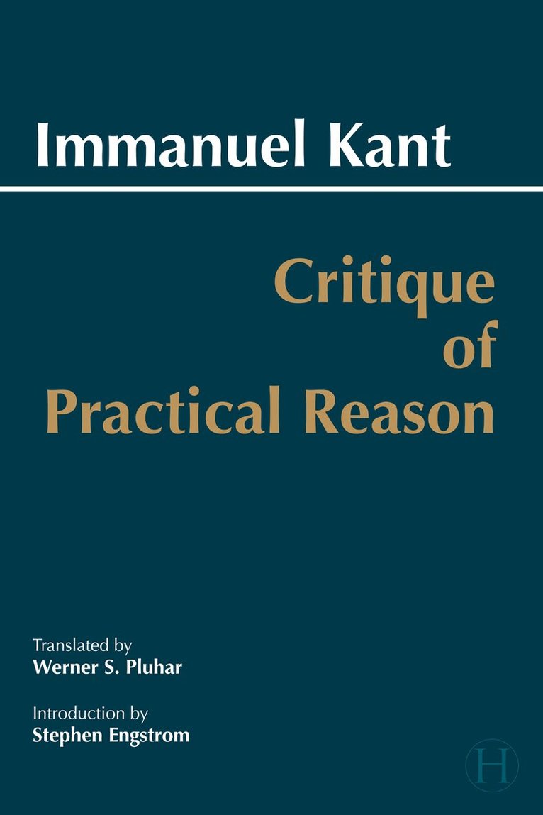 Critique of Practical Reason 1