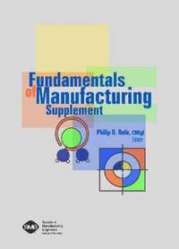 bokomslag Fundamentals of Manufacturing  Supplement