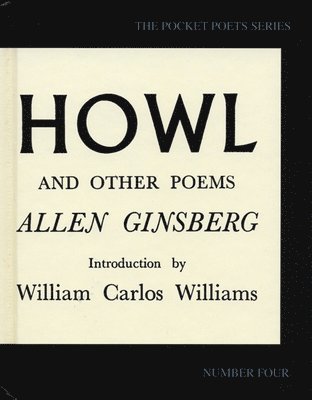 Allen Ginsberg - Howl and Other Poems, Inbunden