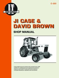 bokomslag JI Case & David Brown Gasoline & Diesel Model 770-4600 Tractor Service Repair Manual