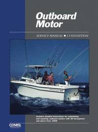 bokomslag Proseries Outboard Motor (1969-1989) Vol. 2 Service Repair Manual